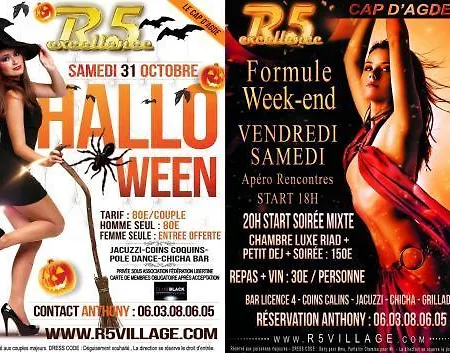 Village Naturiste R5 Village Libertine Appart hôtel