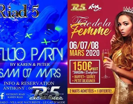 Village Naturiste R5 Village Libertine Aparthotel Agde